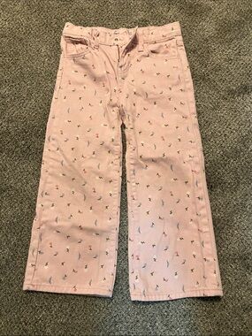 Girls pink denim